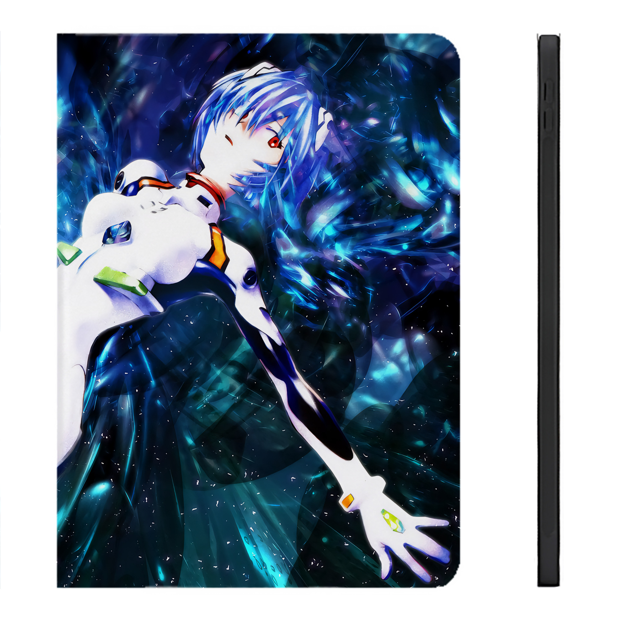 （画像用） EVA 新世紀エヴァンゲリオン IPadケース ペンホルダー付き ブックスタイルデザイン